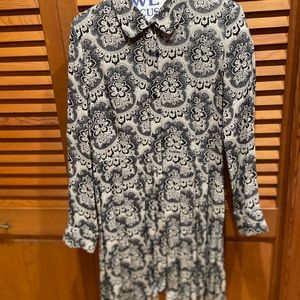 Black, white and grey “& other stories” dress